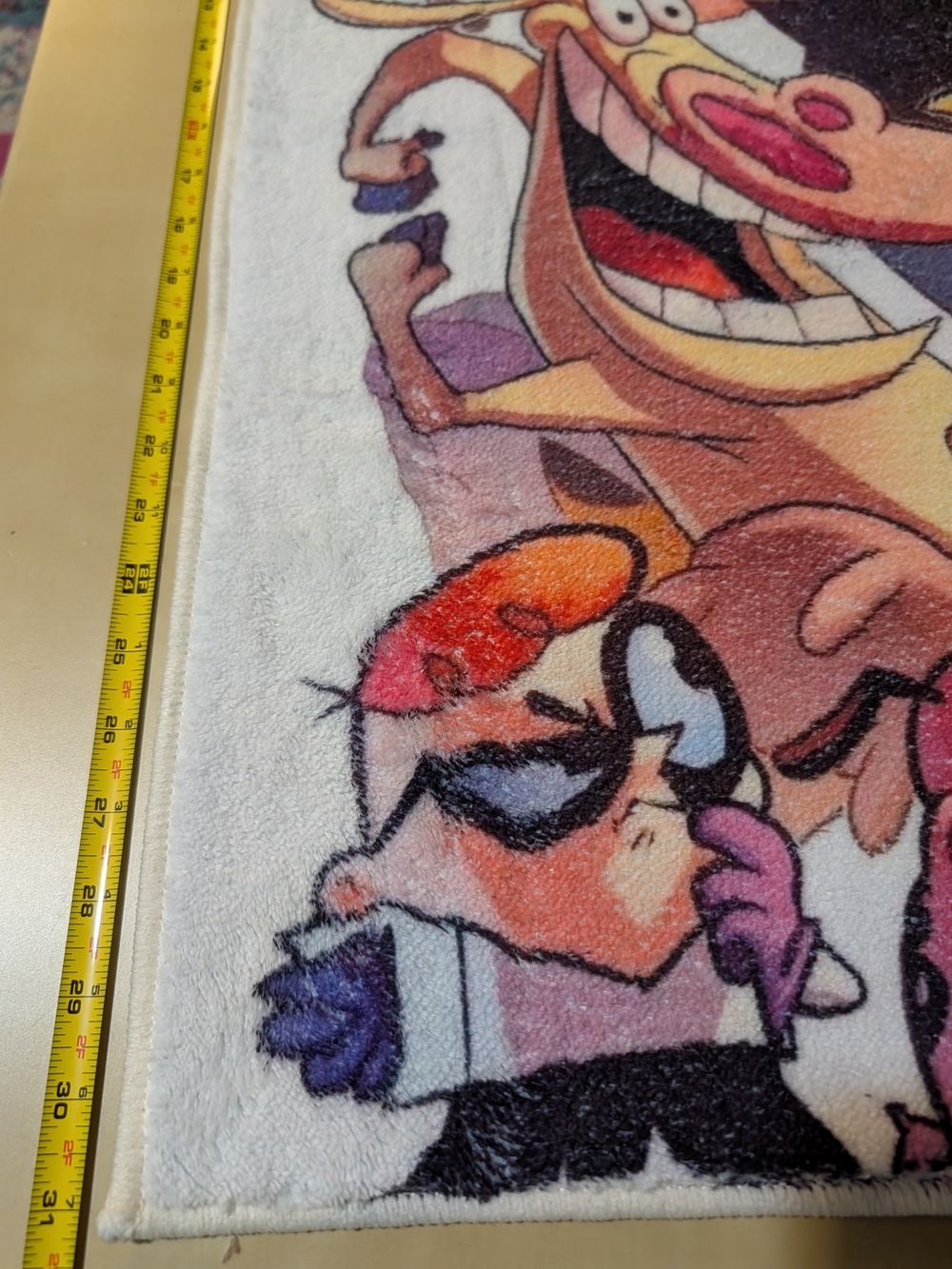 CARTOON NETWORK CHARACTERS THROW RUG NEW - Picture 7 of 8